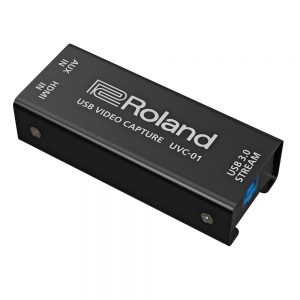 Roland UVC-01 USB VIDEO CAPTURE ビデオキャプチャー 全体像