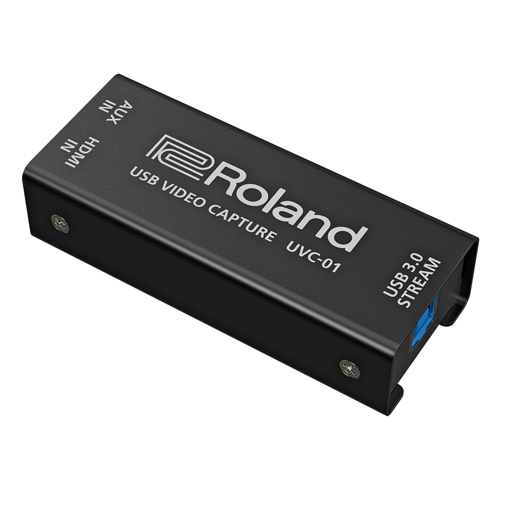 Rolandからドライバー不要のHDMI to USB3.0 ビデオキャプチャー［UVC