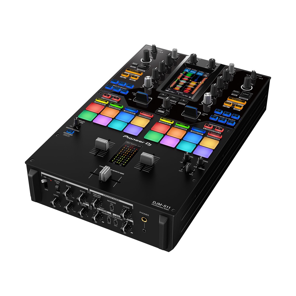 Pioneer DJから、高次元なパフォーマンスを可能にする2ch DJミキサー「DJM-S11」が登場！