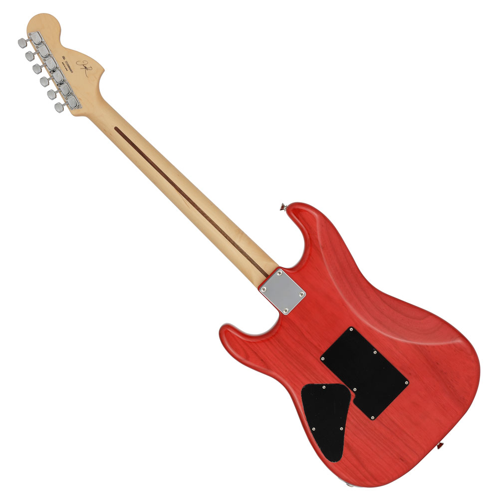 Fender Michiya Haruhata Stratocaster Trans Pink エレキギター 背面 全体像