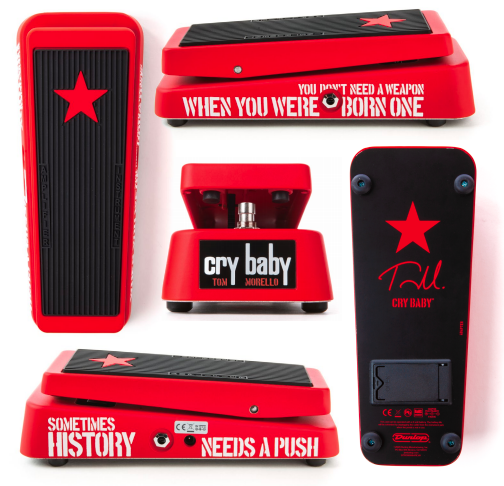 JIM DUNLOP より Tom Morello シグネチャー クライベイビーTBM95 が 