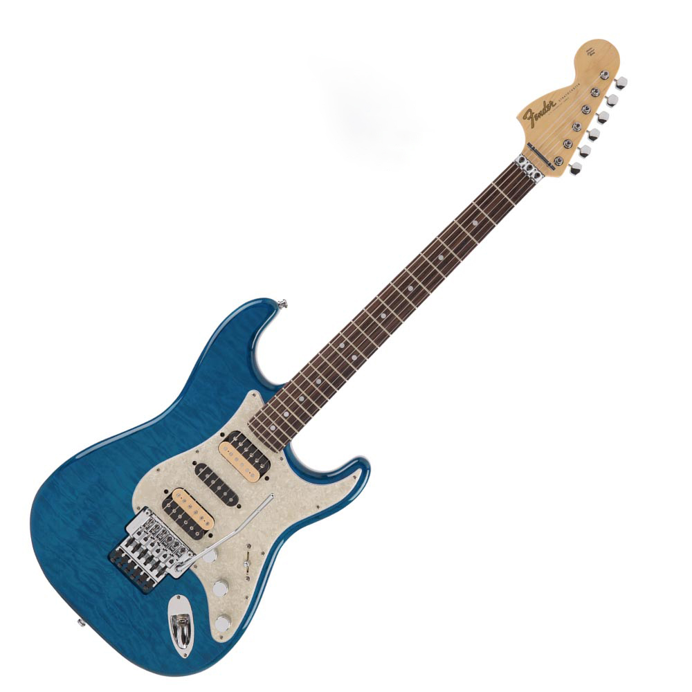 Fender Michiya Haruhata Stratocaster RW Caribbean Blue Trans エレキギター