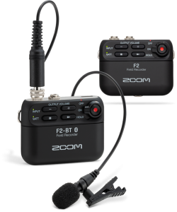 ZOOM 世界最小・最軽量の「F2」「F2-BT」フィールドレコーダーを発売