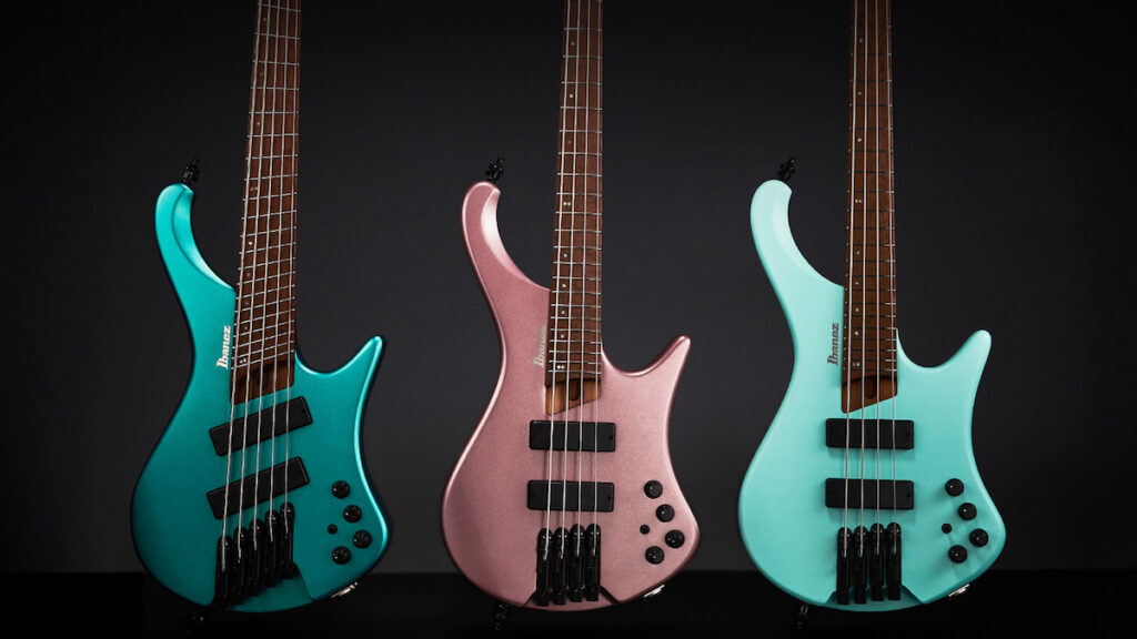 Ibanezよりショートスケール&ヘッドレス エレキベースが新登場！