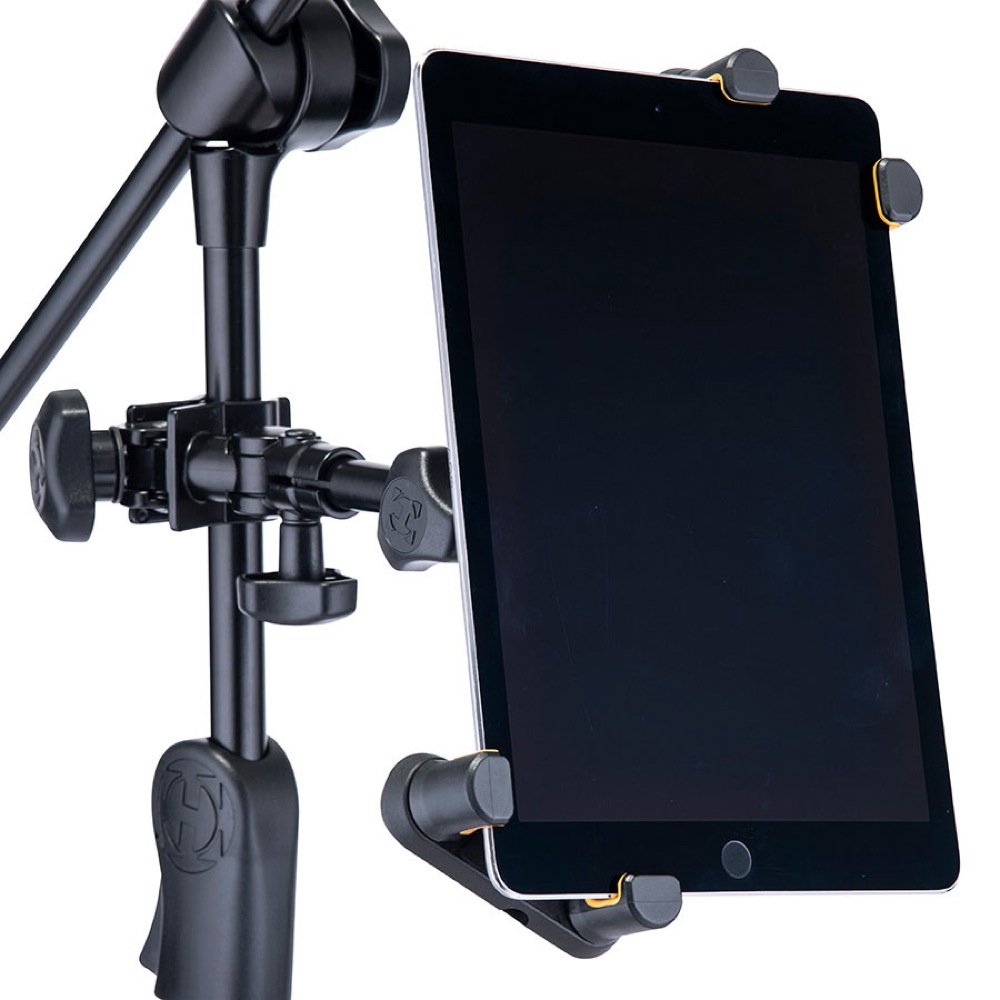 HERCULES DG307B Tablet & Smartphone Holder タブレット・スマートフォンホルダー タブレット設置例