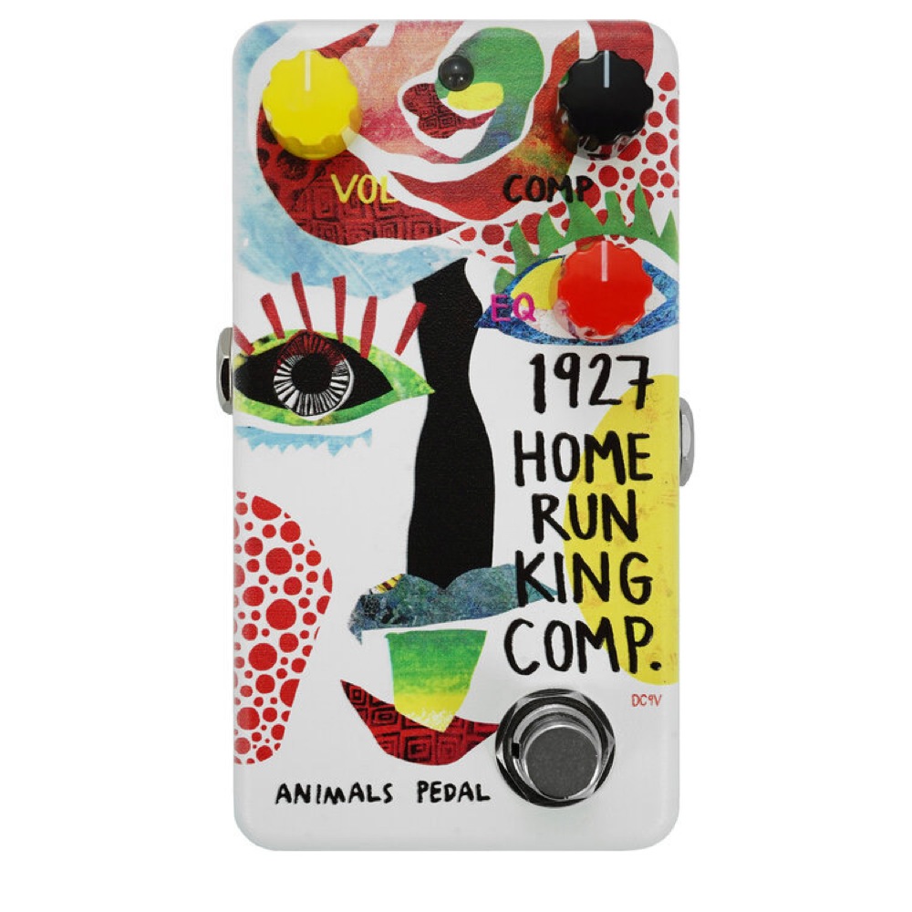 Animals Pedal Custom Illustrated 027 1927 Home Run King Comp. by mais BLOOM コンプレッサー ギターエフェクター