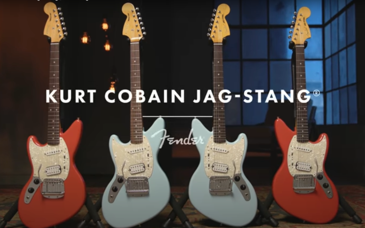 フェンダーからカートコバーン Jag-Stang が復刻！