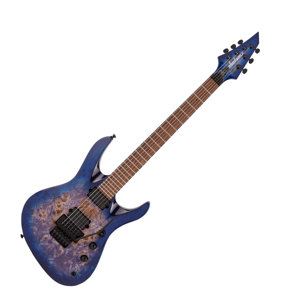 Jackson Pro Series Signature Chris Broderick Soloist 6P Transparent Blue エレキギター