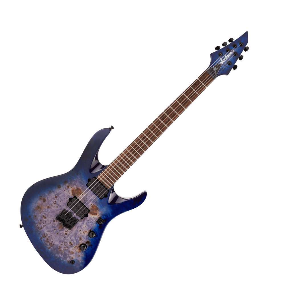 Jackson Pro Series Signature Chris Broderick Soloist HT6P Transparent Blue エレキギター