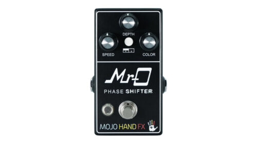 Mojo Hand Fx（モジョハンドエフエックス）からマエストロスタイルのフェイズシフターを再現するためのペダル「Mr-O」が発売！