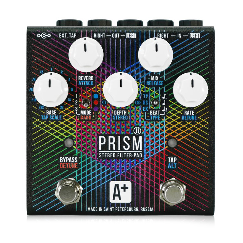 Shift Line（シフトライン）からリバーブ、コーラス、フランジャー、フィルタなどを組み合わせた幻想的なエフェクトペダル「Prism II Stereo」が発売！