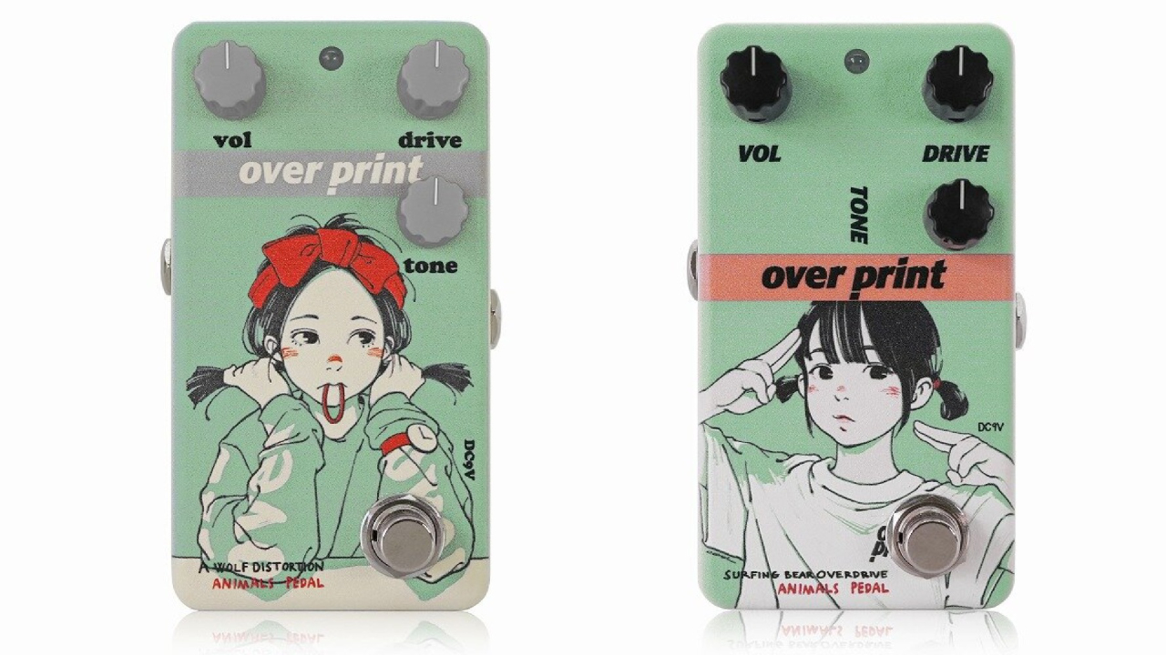 Animals Pedalからover printと古塔つみ氏デザインのペダルが発売！