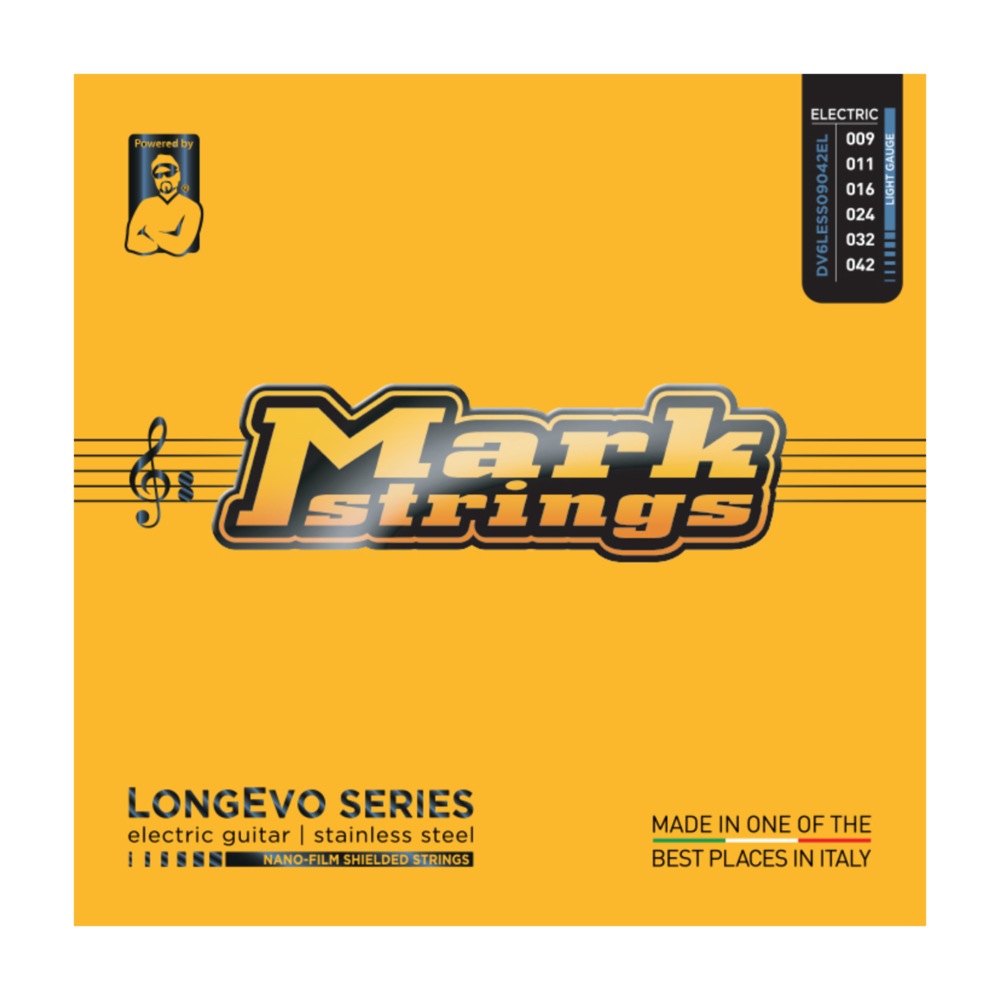 Mark Strings DVM-S/6LESS09042 LONGEVO SERIES stainless .009-.042 エレキギター弦