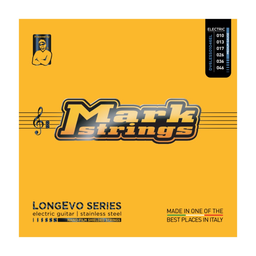Mark Strings DVM-S/6LESS01046 LONGEVO SERIES stainless .010-.046 エレキギター弦