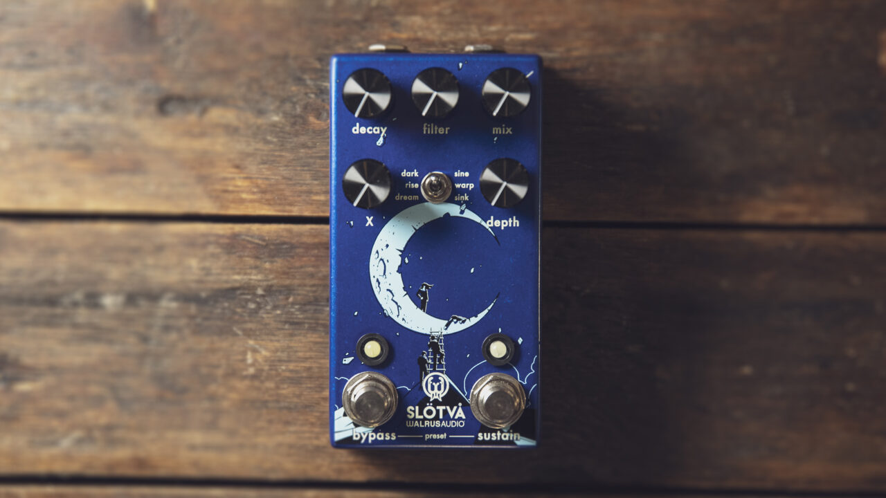 WALRUS AUDIO WAL-SLOTVA Slotva Multi-Texture Reverb リバーブ ギターエフェクター