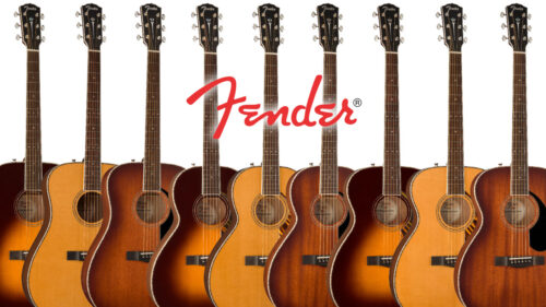 Fenderから新Paramount アコースティックシリーズが発売開始されました！