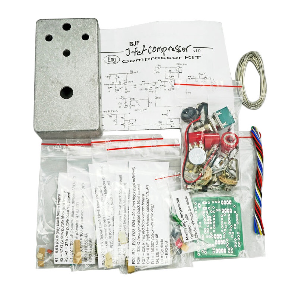 Moody Sounds BJF JFET Compressor DIY Kit コンプレッサー エフェクター 自作 DIY キット