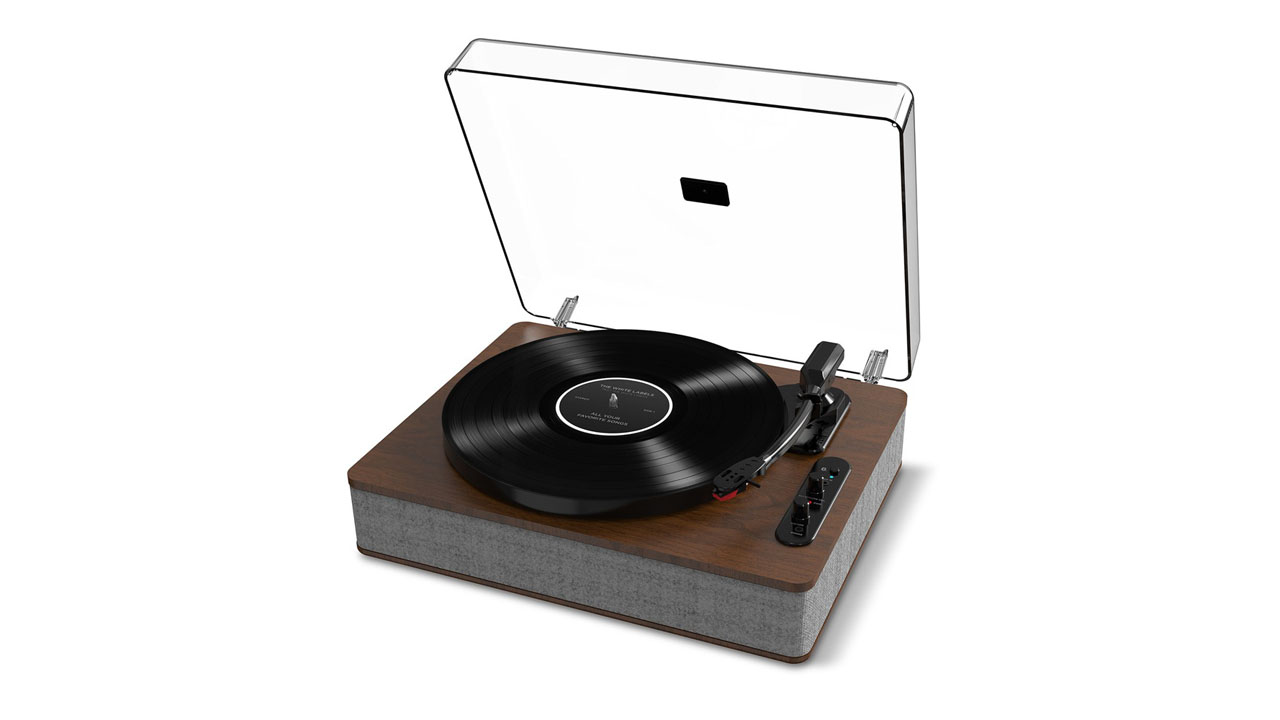 ION Audio（アイオンオーディオ）からBLUETOOTH対応 ステレオスピーカー内蔵ターンテーブル「Limited Leather Strap」が発売！