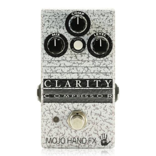 Mojo Hand Fx（モジョハンドエフエックス）からクリーンなスタジオクラスのコンプレッサー「Clarity」が発売！