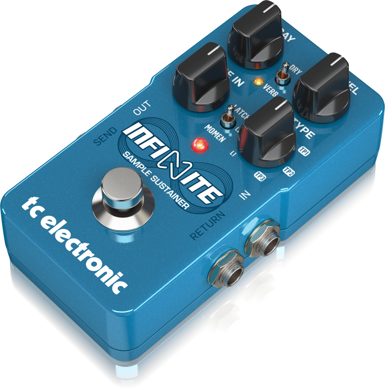 tc electronic レイヤー リバーブ モジュレーション機能搭載『INFINITE SAMPLE SUSTAINER』が発売！