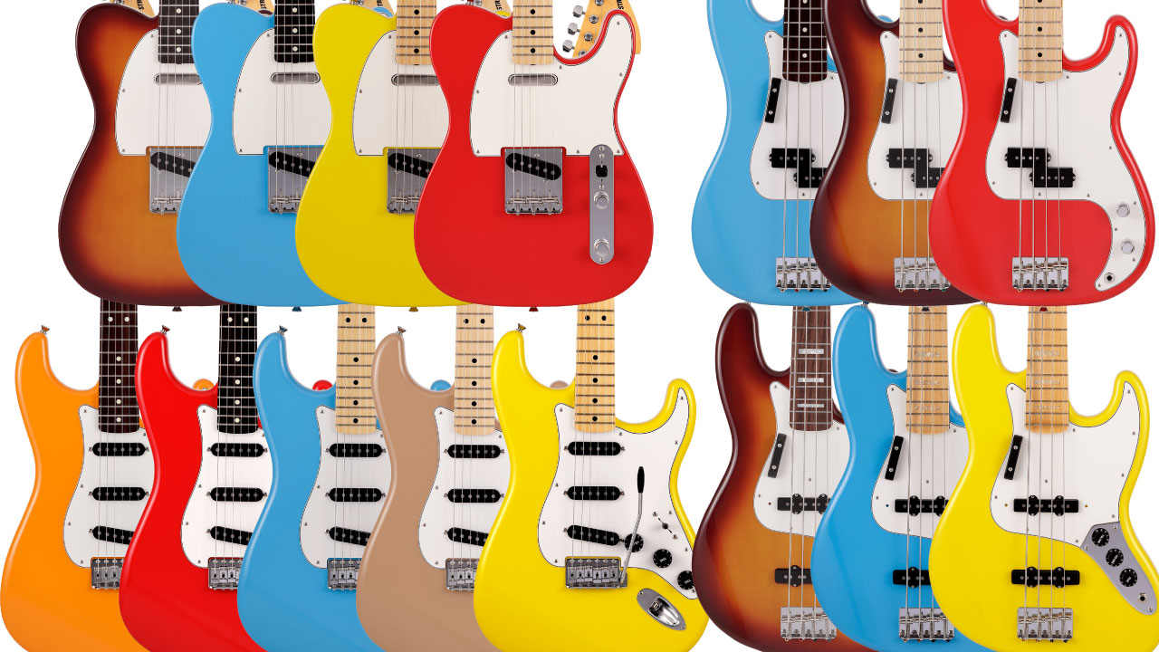 Fender（フェンダー）から2022年限定モデル Made in Japan Limited International Colorシリーズが発売