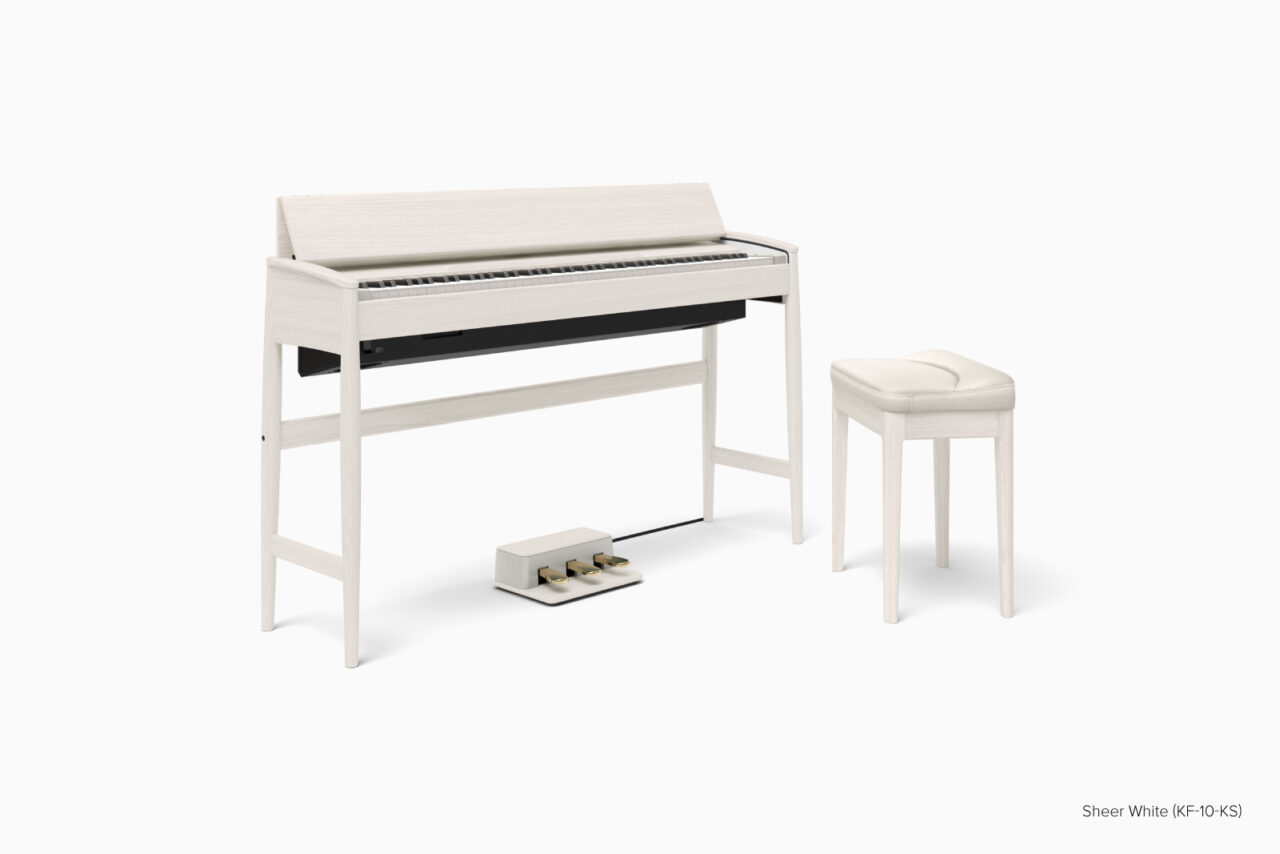 ROLAND KF-10-KS 電子ピアノ ピアノ椅子付き シアーホワイト
