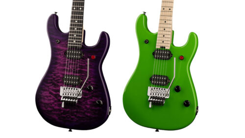 EVHよりエディ・ヴァン・ヘイレン 5150シリーズ「Standard Slime Green」と「Deluxe QM Purple Daze」が登場！