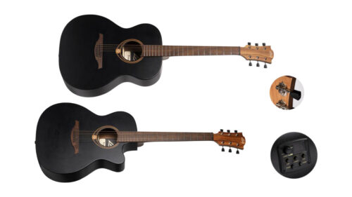 フランスのギターメーカー LAG Guitarsより、ブラックサテンカラーのTramontane 70 日本限定モデルが登場