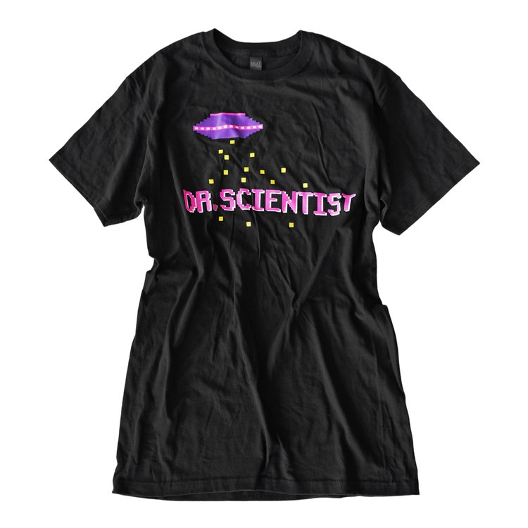 Dr.Scientist BitQuest UFO Tシャツ