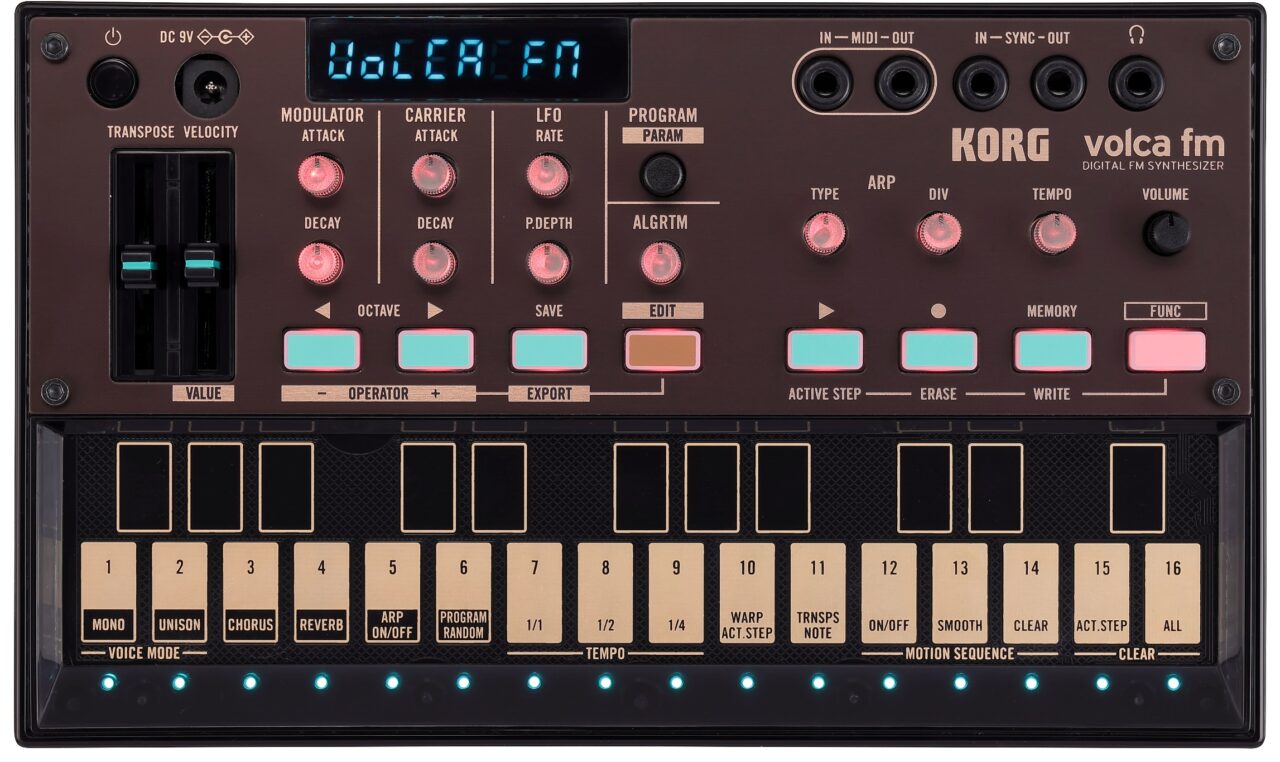 KORG volca fm2 Digital FM Synthesizer FMシンセサイザー シーケンサー