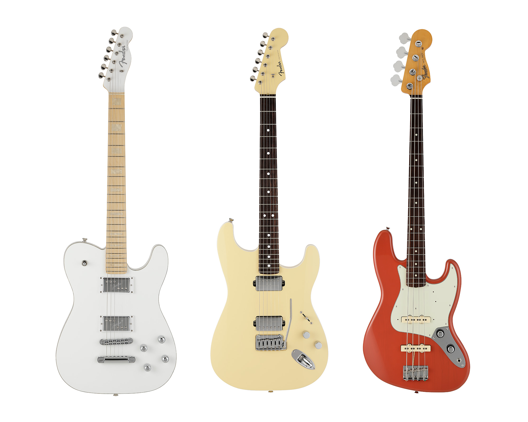 Fender（フェンダー）からSCANDALの最新シグネチャーモデル3機種が発売 