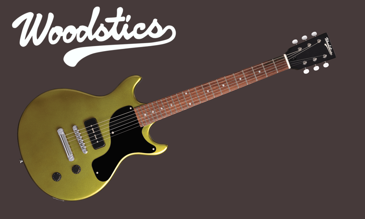横山健プロデュースブランド Woodstics Guitars（ウッドスティックスギターズ）より、第三弾エントリーモデル「WS-SR-Jr」が入荷！