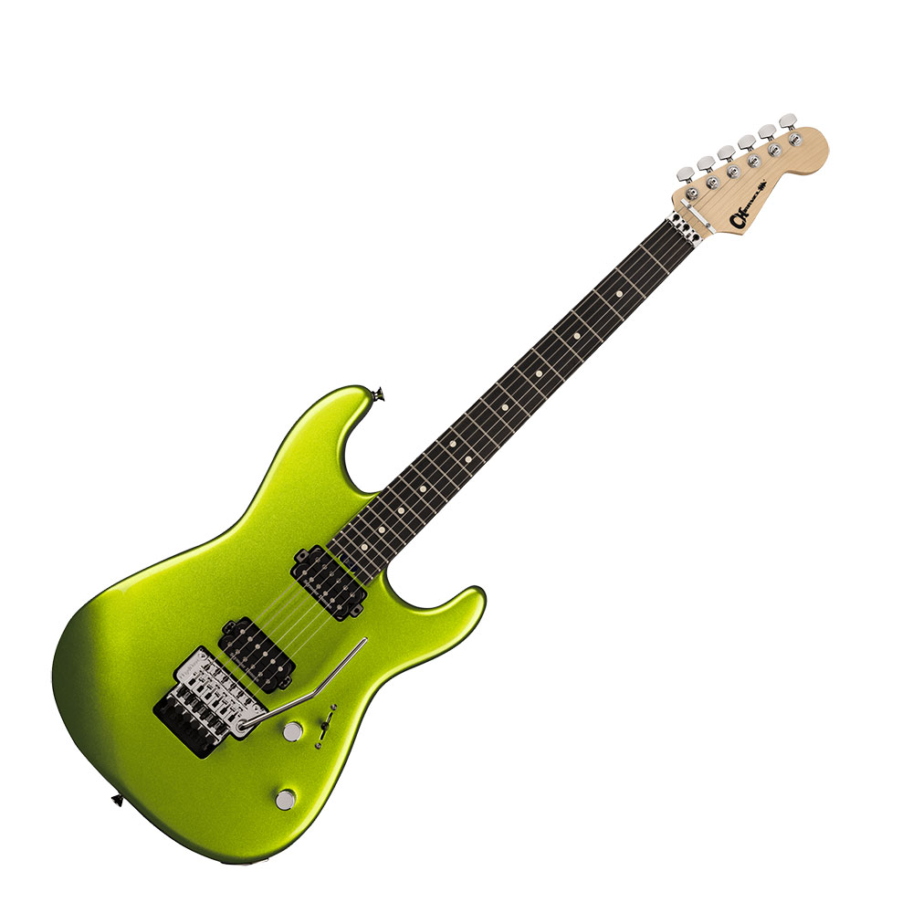 Charvel Pro-Mod San Dimas Style 1 HH FR E Lime Green Metallic エレキギター