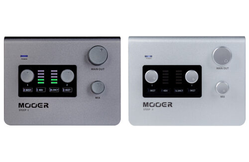 Mooer（ムーアー）からシンプルながら扱いやすく高音質なオーディオインターフェイス「STEEP I」と「STEEP II」が発売！