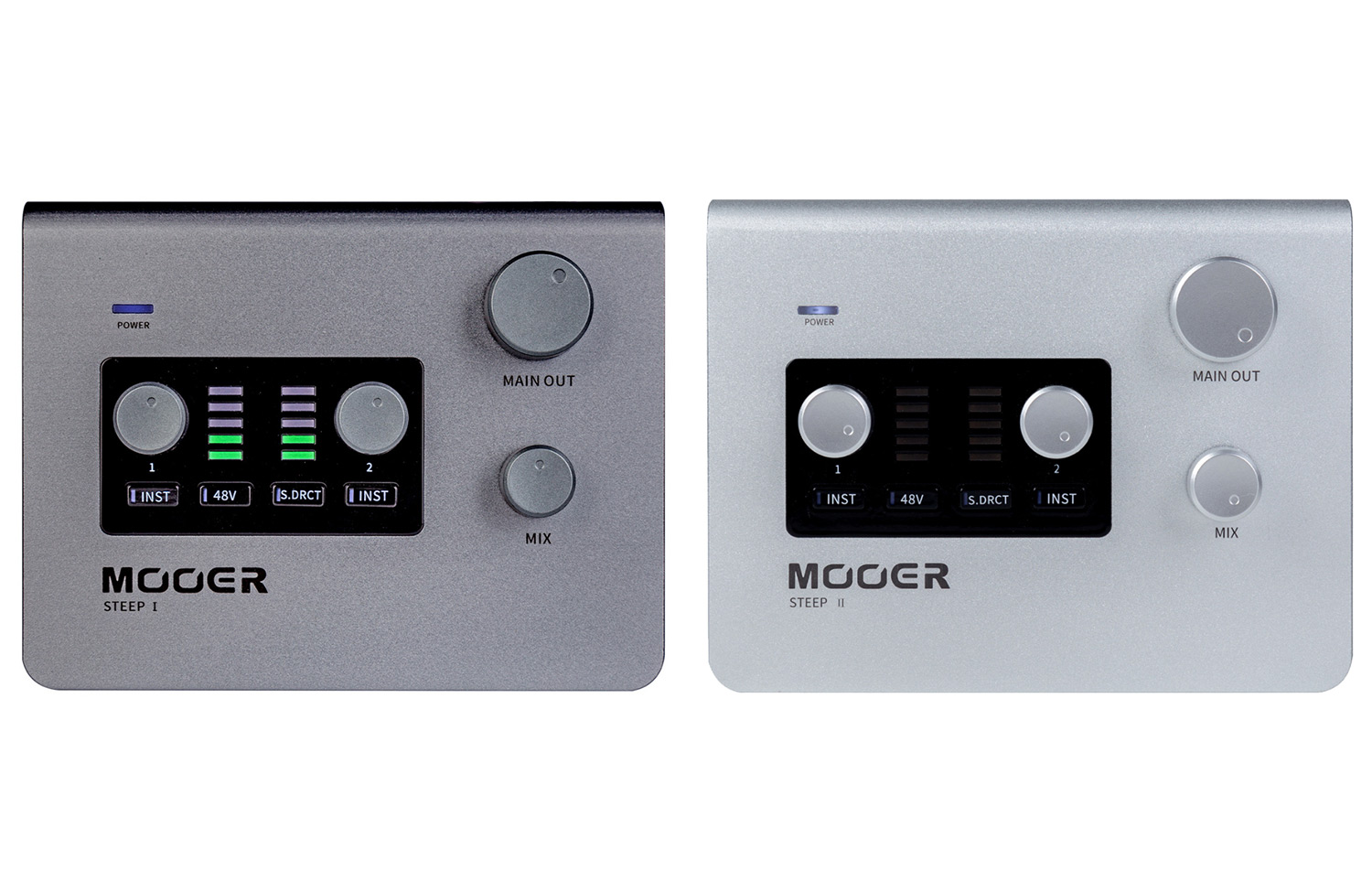 Mooer（ムーアー）からシンプルながら扱いやすく高音質なオーディオインターフェイス「STEEP I」と「STEEP II」が発売！