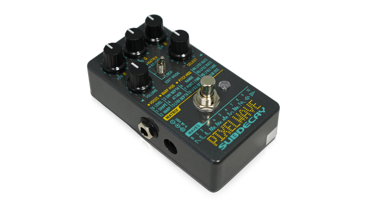 Subdecay（サブディケイ）からモノフォニックギターシンセペダル「PixelWave Phase Distortion Synthesizer」が発売