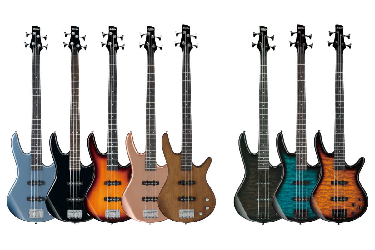 IBANEZのGioシリーズからエントリークラスのエレキベースが新登場  