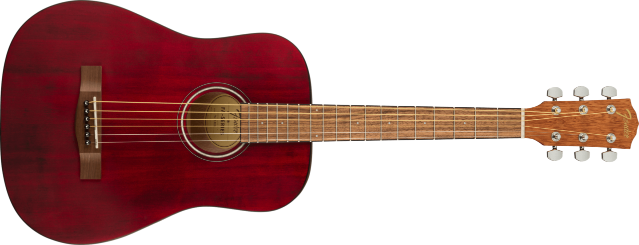 Fender FA-15 3/4 Scale Steel RED W/BAG WN アコースティックギター