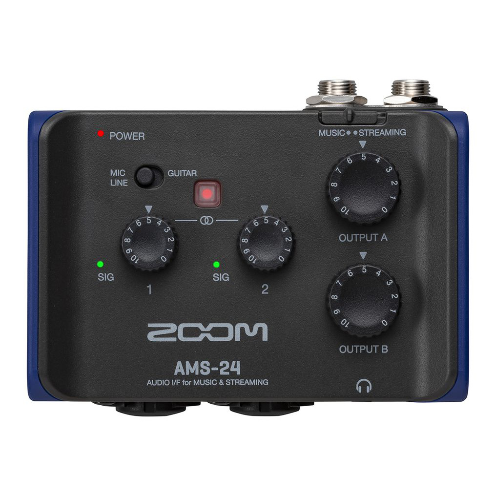 ZOOM AMS-24 2イン／4アウト オーディオインターフェイス