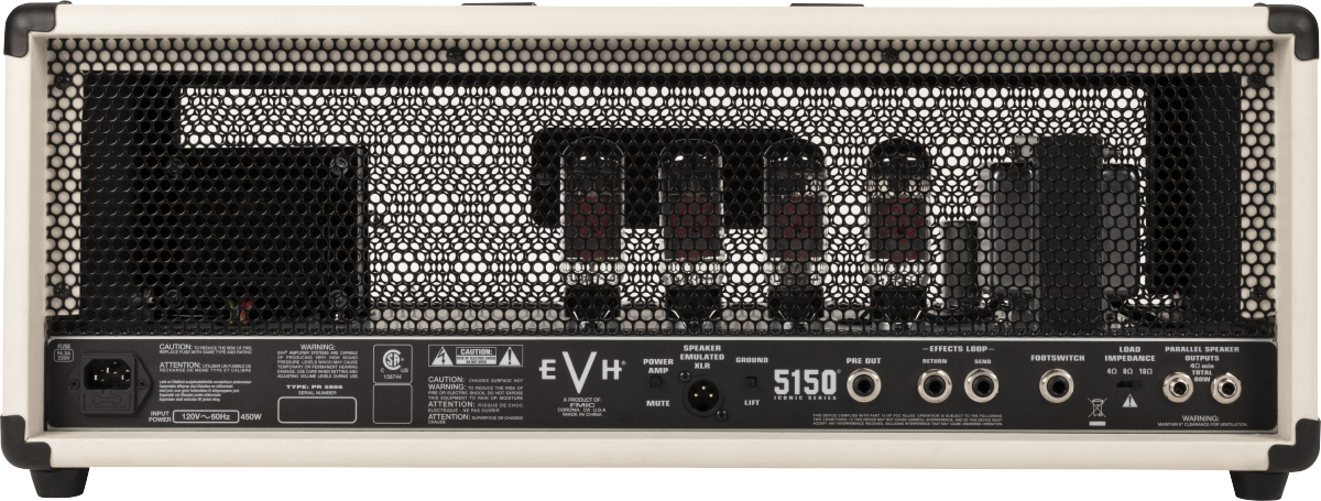 EVH 5150 Iconic Series 80W Head Ivory ギターアンプ ヘッド