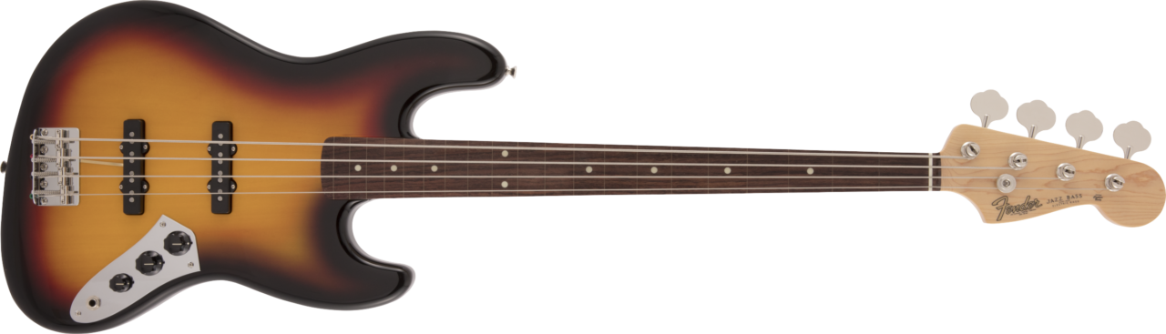Fender 2020 Collection Made in Japan Traditional 60s Jazz Bass Fretless RW 3TS エレキベース