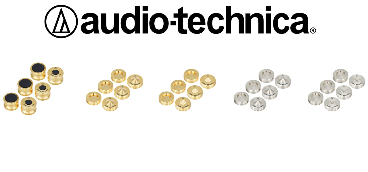 AUDIO-TECHNICA(オーディオテクニカ)から、スピーカーの音質を手軽に向上させる5モデルのインシュレーターが新発売!!