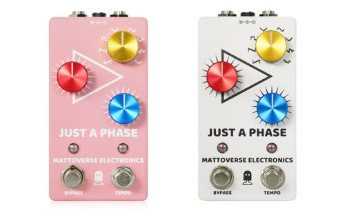Mattoverse Electronics（マットバースエレクトロニクス）からフェイザー「Just A Phase」のPinkとWhiteが発売！