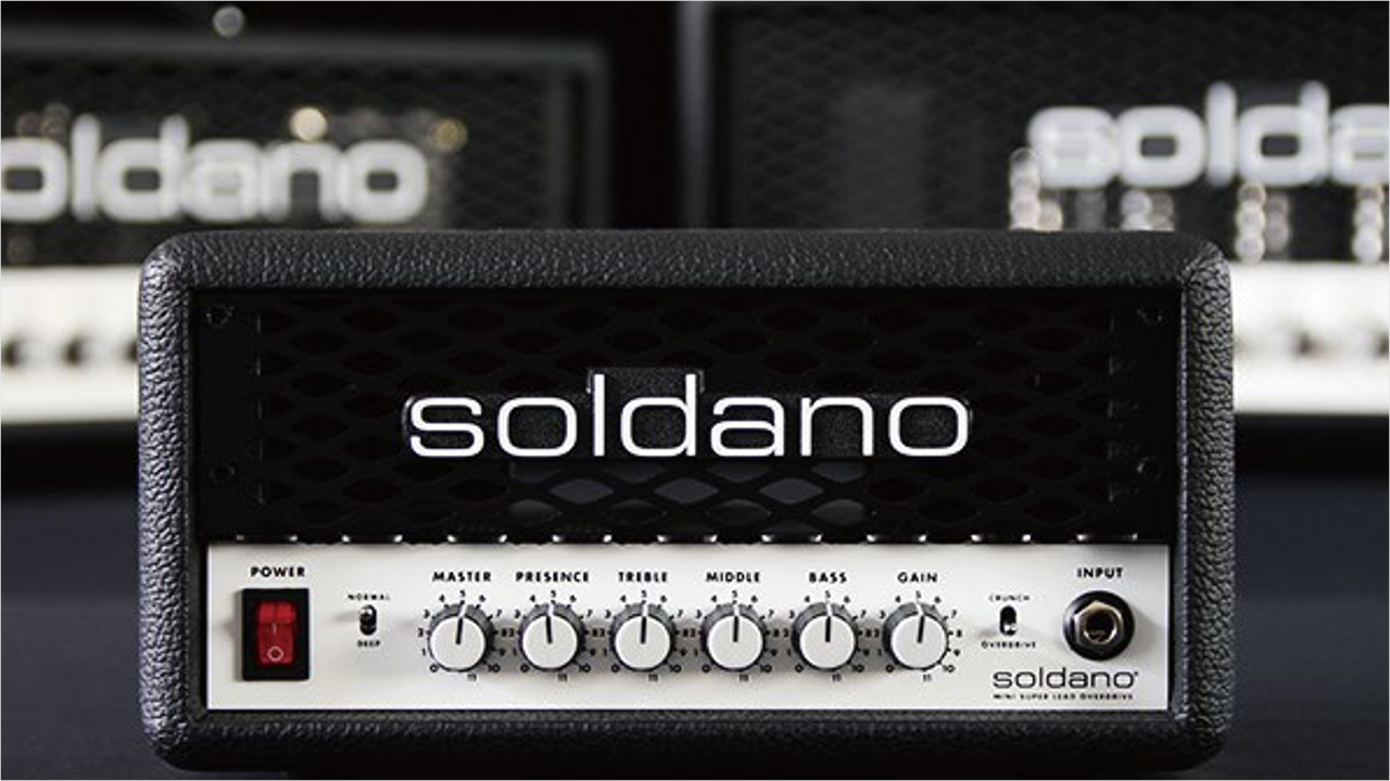 Soldano(ソルダーノ)より名機「SLO-100」のサウンドを再現した ミニアンプヘッド『SLO Mini』が発売!!