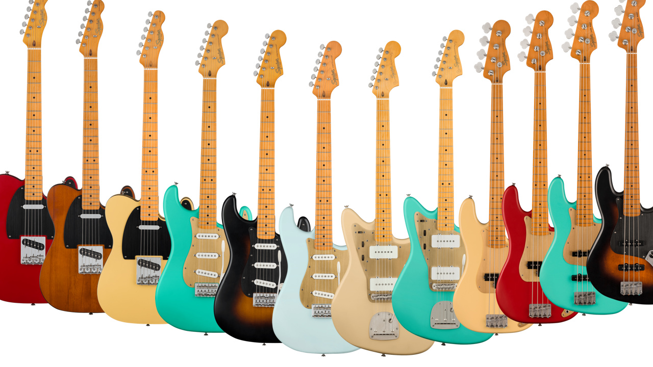 あなたのお好みは？Squier 40th Anniversary Vintage Edition ！