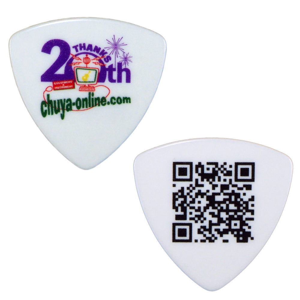 SHOP ORIGINAL chuya-online 20thロゴ ギターピック 1.0mm