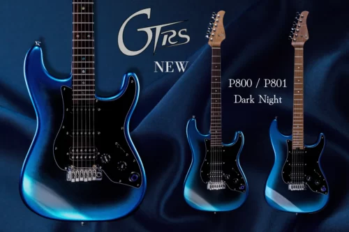 Mooer(ムーアー) から1本で様々なアンプ、ギター、エフェクトサウンドを出力可能な「GTRS P800/P801 Dark Night」が発売！