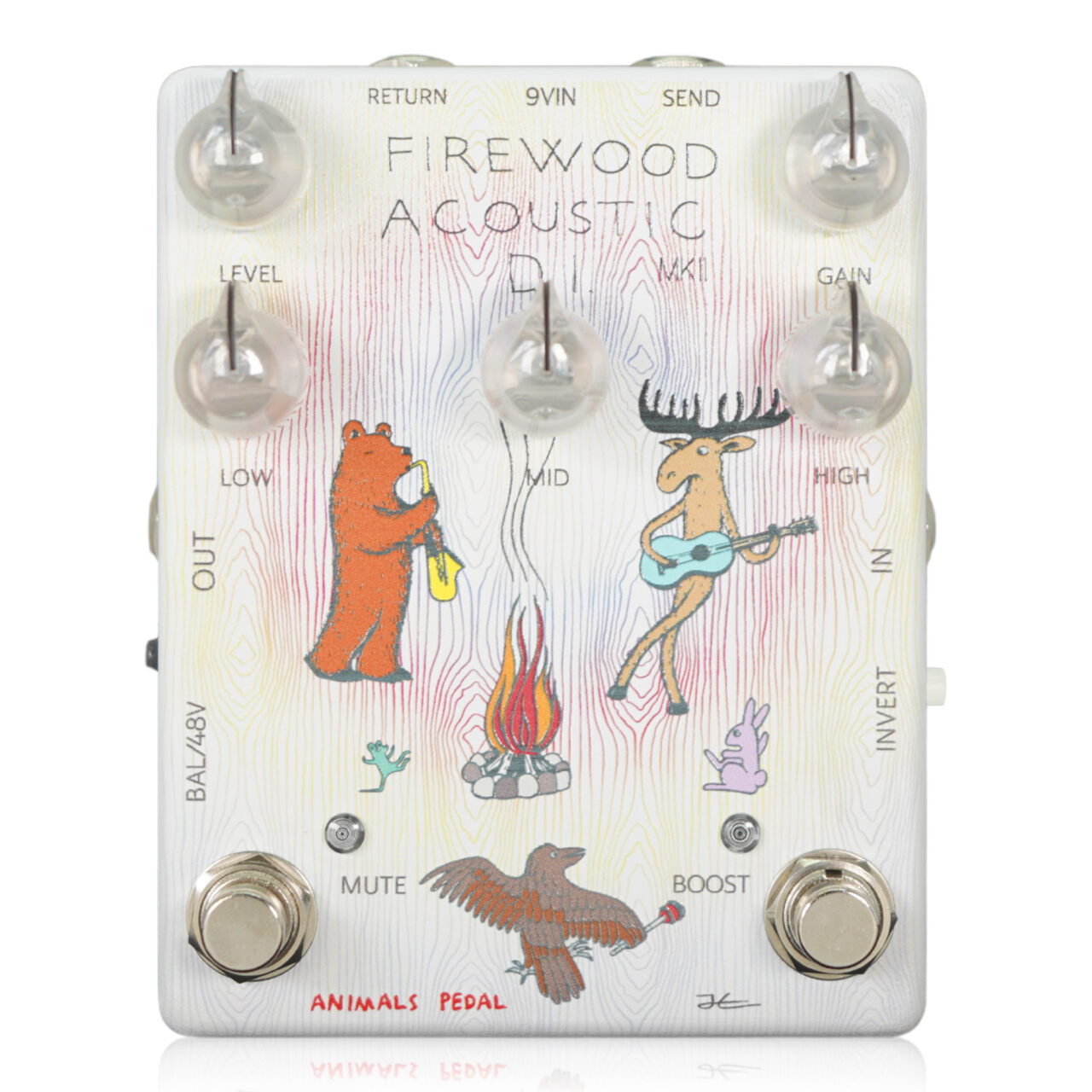 Animals Pedal Firewood Acoustic D.I. MKII アコースティックギター用エフェクター DI