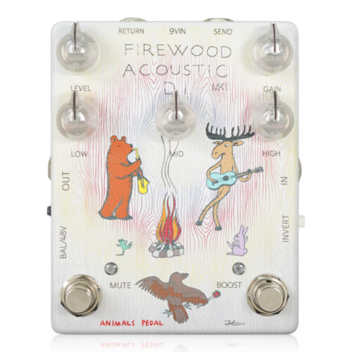Animals Pedal （アニマルズペダル）からアコギ用 DIペダル「Firewood Acoustic D.I. MKII」が発売！