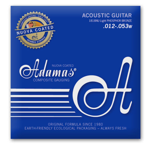 OVATION（オベーション）からアダマス・フォスファーブロンズ弦にナノコーティング技術を施したアコギ弦「ADAMAS NUOVA / アダマス・ヌオヴァ」が発売！
